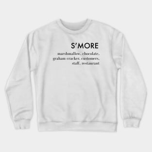 The Menu S'more (BL) Crewneck Sweatshirt